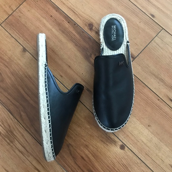 michael kors espadrille mules